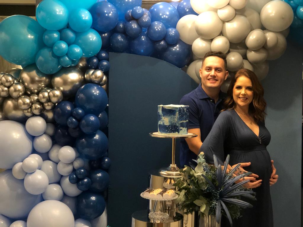 Marcos André e sua esposa Yara Moura Fé
